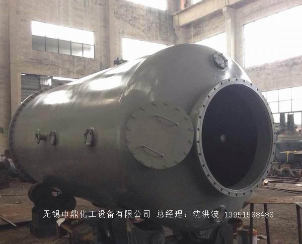 380㎡列管式蒸汽加熱蒸發平衡罐