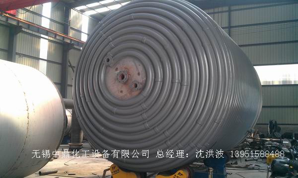 外盤半管加熱反應釜 內盤管加熱反應釜