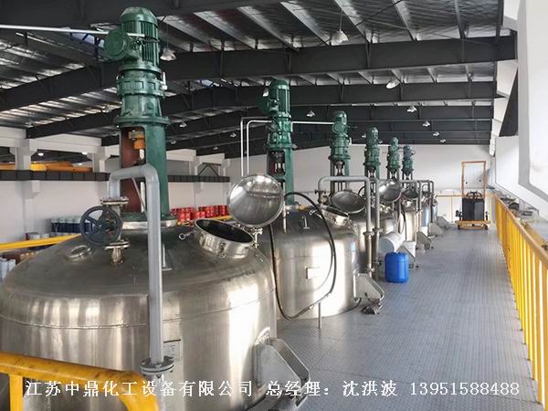 酚醛樹脂反應(yīng)釜 不飽和聚酯樹脂反應(yīng)釜