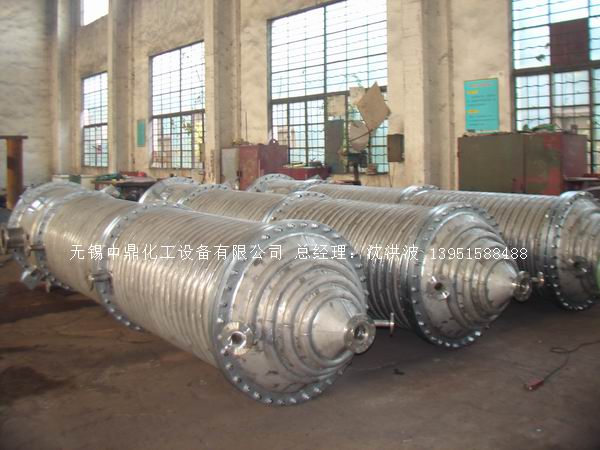 外盤管式刮板薄膜蒸發器